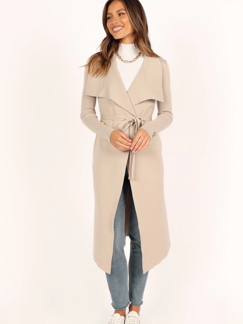 PETAL & PUP Women's Petal and Pup Audrina Cardigan in Stone